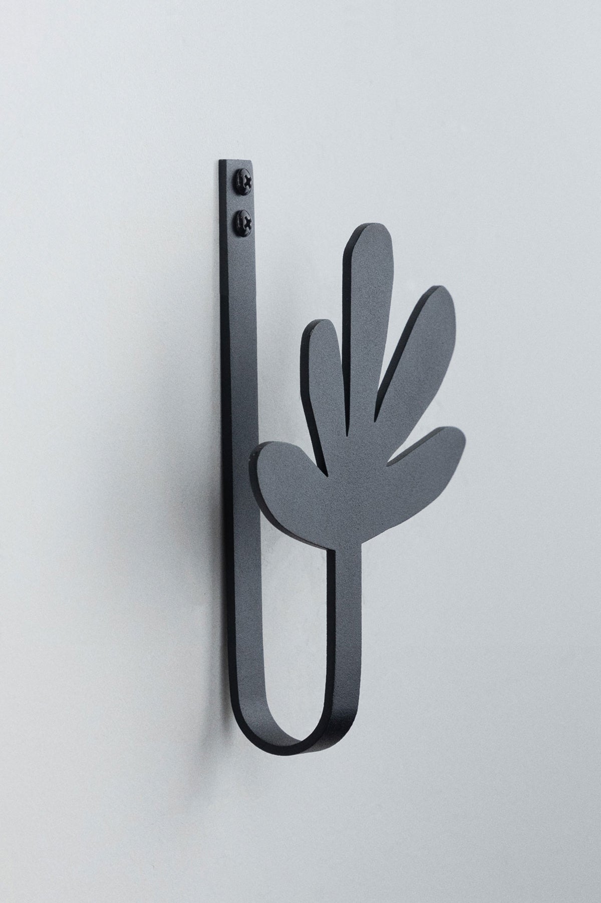 FLORA - Black | Wall Hook